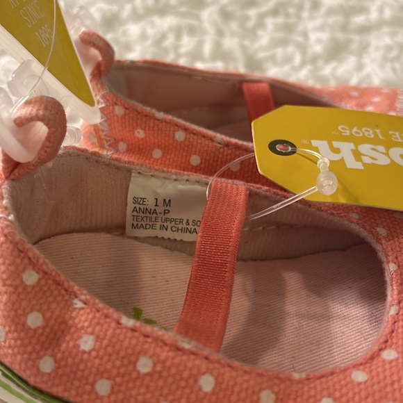 Osh Kosh Baby Girls Slip On Shoes - Picture 6 of 10